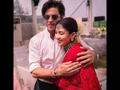 The video of Shah Rukh Khan kissing goodbye to his 'Jawan' co-star Nayanthara is all things adorable