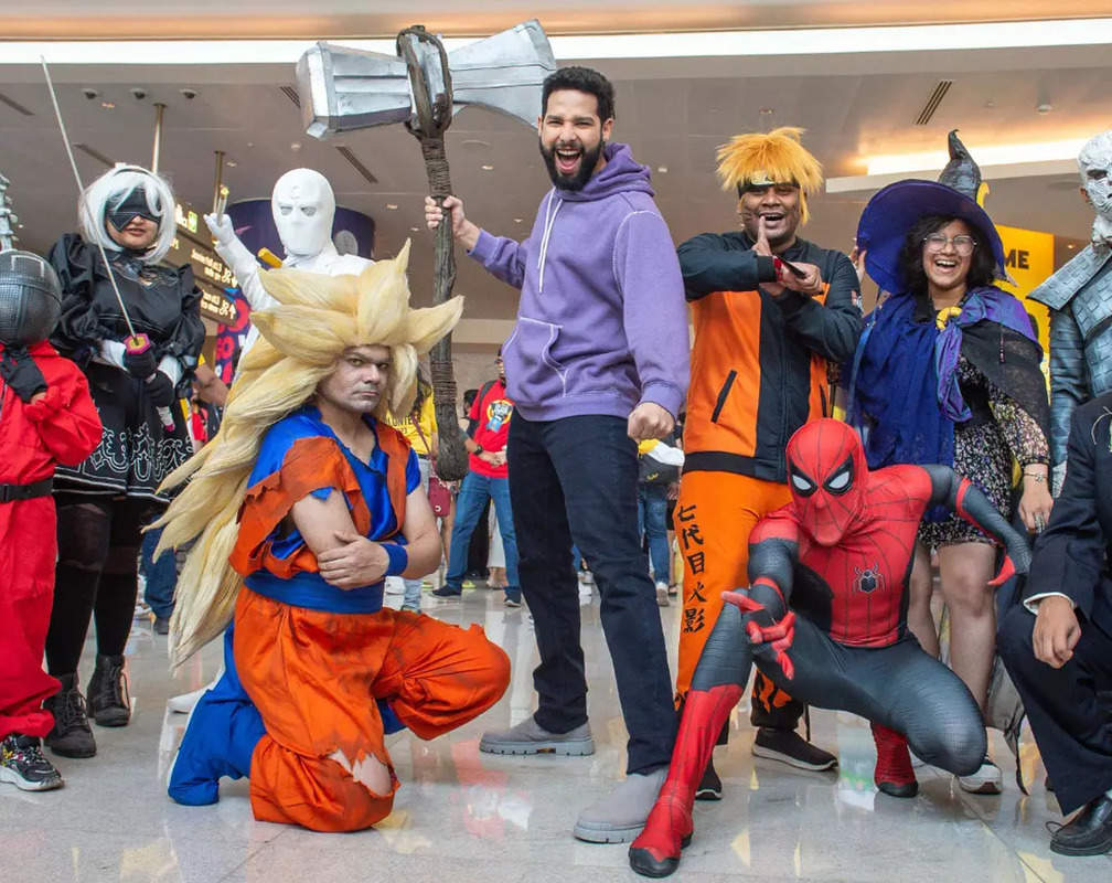 
Siddhant Chaturvedi, a diehard fan of the superhero universe and comics, visits Mumbai Comic Con
