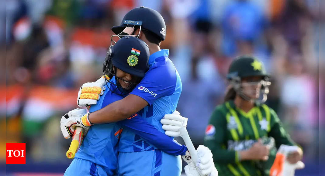Women’s T20 World Cup: Jemimah Rodrigues, Richa Ghosh power India to 7-wicket win over arch-rivals Pakistan in campaign opener | Cricket News – Times of India