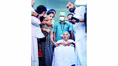 Chandy airlifted to B’luru for further treatment