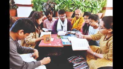 Banaras Hindu University stir: Differently abled students recite Sundar Kand