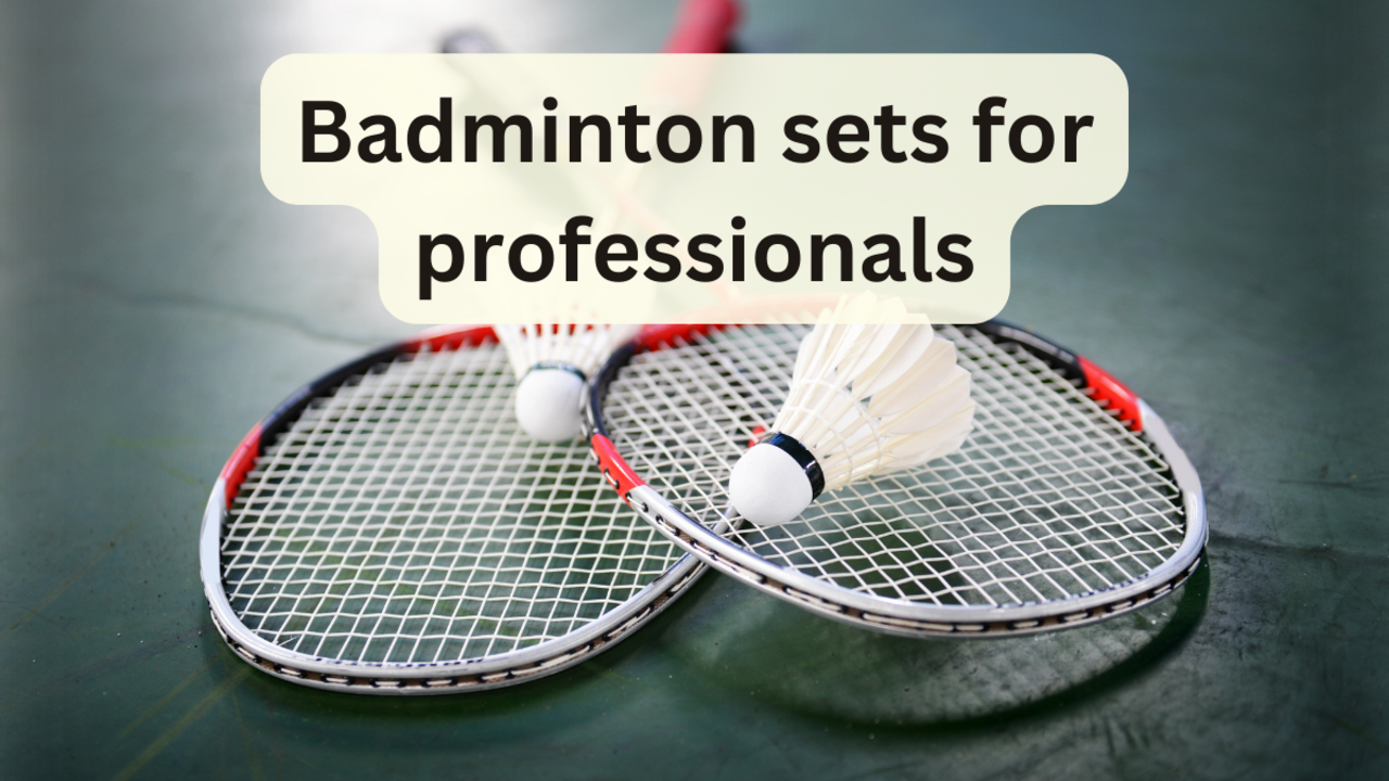 10 Pc Badminton Set Recreational 4 Rackets 4 Shuttlecocks Net Case Outdoors  Game
