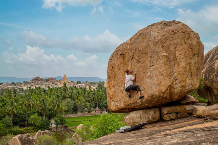 Go bouldering