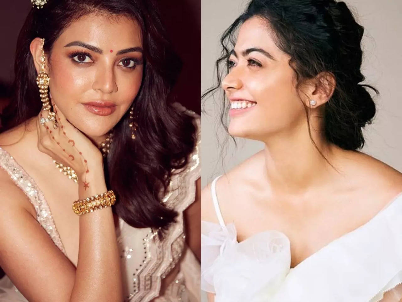 Rashmika Mandanna and Kajal Aggarwal have a healthy solution for you to pass time at the airport Telugu Movie News image
