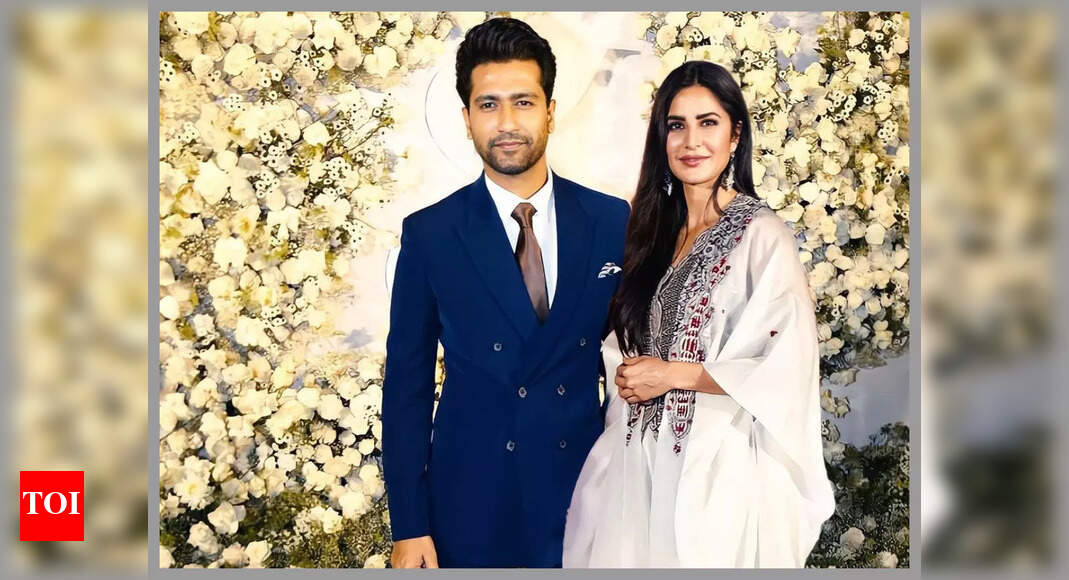 Fans photoshop Katrina Kaif into Vicky Kaushal’s photo as she misses Sidharth Malhotra and Kiara Advani’s wedding reception – Times of India