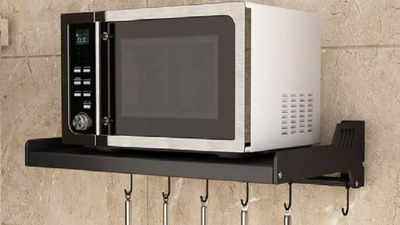 Microwave Stand Recommendations For Ease Of Storage Times Of India   97883721 