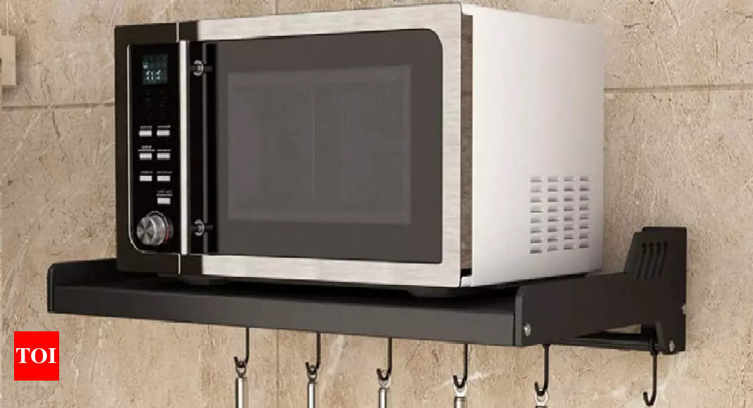 Electric Oven Holders,Wall-mounted Microwave Oven Rack Kitchen