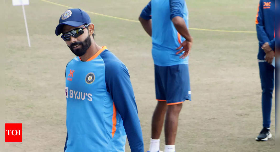 Jadeja trains at Jamtha, Iyer unlikely to play 2nd Test, Bumrah not to be rushed for Australia ODIs | Cricket News – Times of India