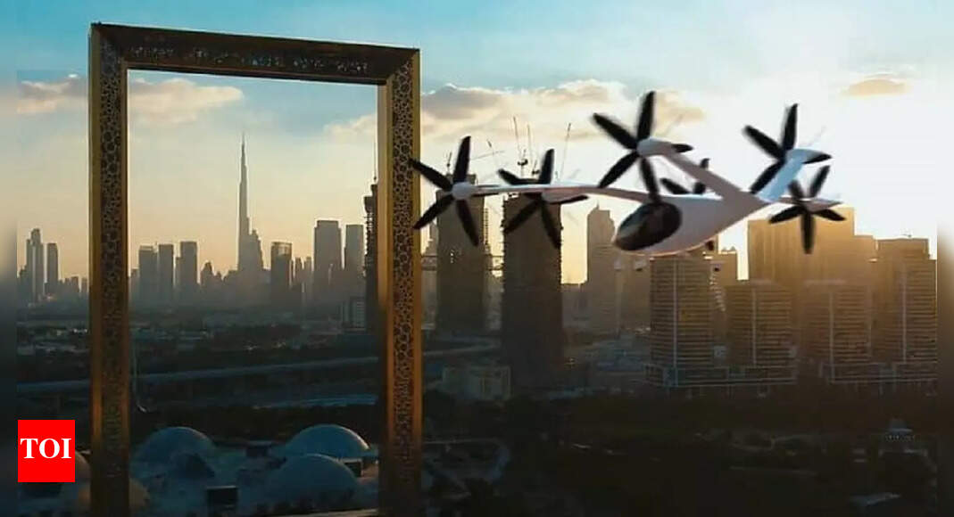 Flying taxis in Dubai Dubai's ruler promises flying taxis by 2026 Could cost as little as an