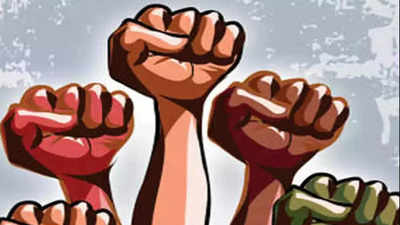 MRPS members protest, seek categorisation of SCs in Andhra Pradesh