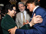 Actor Ke Huy Quan, Filmmaker Christopher McqQarrien and actor Tom Cruise 