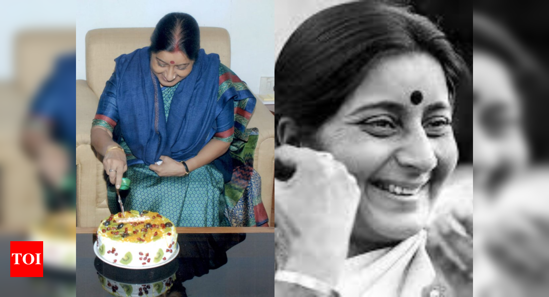 Sushma Swaraj's Birth Anniversary: Daughter Bansuri Writes A Heartfelt ...