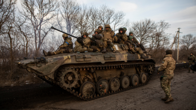 Nato allies weigh more arms for Ukraine as Russian forces close in on Bakhmut
