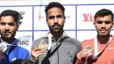 Akshdeep and Priyanka win men's and women's 20km race walk gold, qualify for Worlds and Olympics