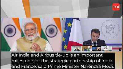 Air India, Airbus deal shows strengthening of strategic partnership between India and France: PM Modi