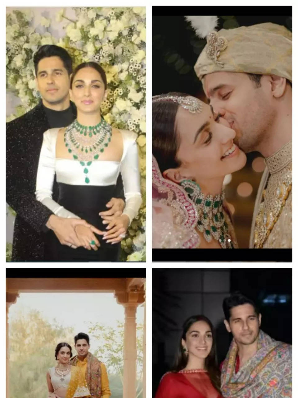 Decoding all of Sidharth Malhotra and Kiara Advani's wedding looks ...