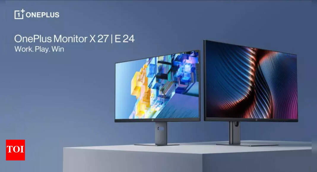 Oneplus: OnePlus Monitor E 24, X 27 to go on open sale in India: Price, specs and other details – Times of India