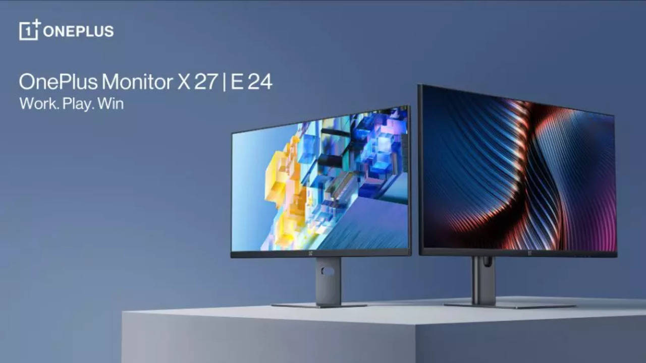 OnePlus Monitor X 27 and E 24 launched in India: Specifications, price, and  more - Times of India