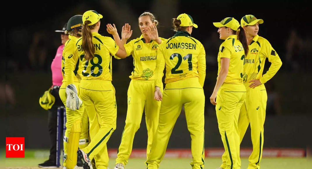 Australia vs Bangladesh Women Live Score and Updates  – The Times of India : 18.3 : Australia Women : 111/2