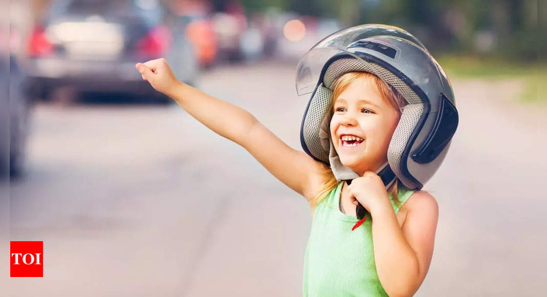 Helmet For Kids To Keep Them Safe And Secure Times of India