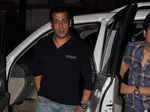 Aamir, Sallu @ spl. screening 'Bodyguard'