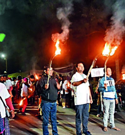 Contractual health workers rally for job regularisation