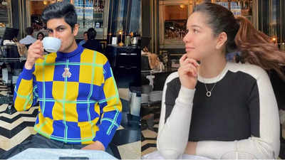 Netizens get puzzled after Shubman Gill shares picture of him on Valentine's Day, sitting at same restaurant in London visited by Sara Tendulkar