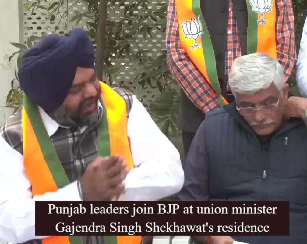 
Former Akali leader joins BJP at union minister Gajendra Singh Shekhawat's residence
