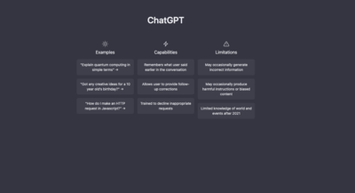 ChatGPT: How to get started and start asking queries