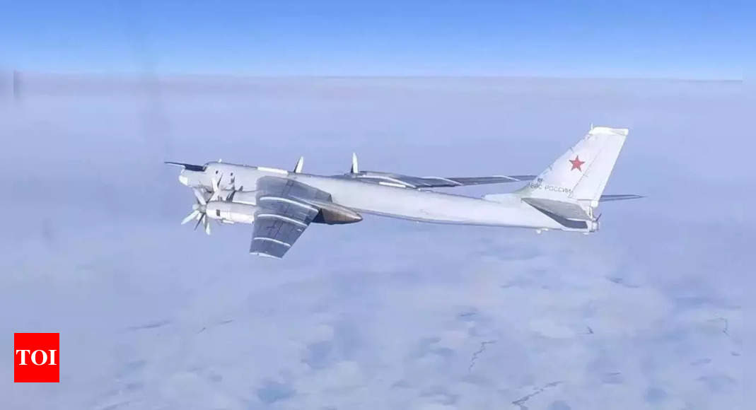 Russian bomber jets intercepted by NORAD near Alaska – Times of India