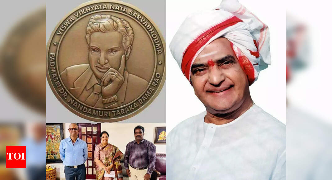 Late legendary Nandamuri Taraka Rama Rao becomes the first Telugu actor ...
