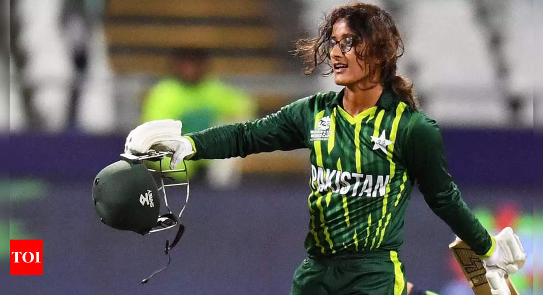ICC Women’s T20 World Cup: Muneeba Ali hits landmark century as Pakistan defeat Ireland | Cricket News – Times of India