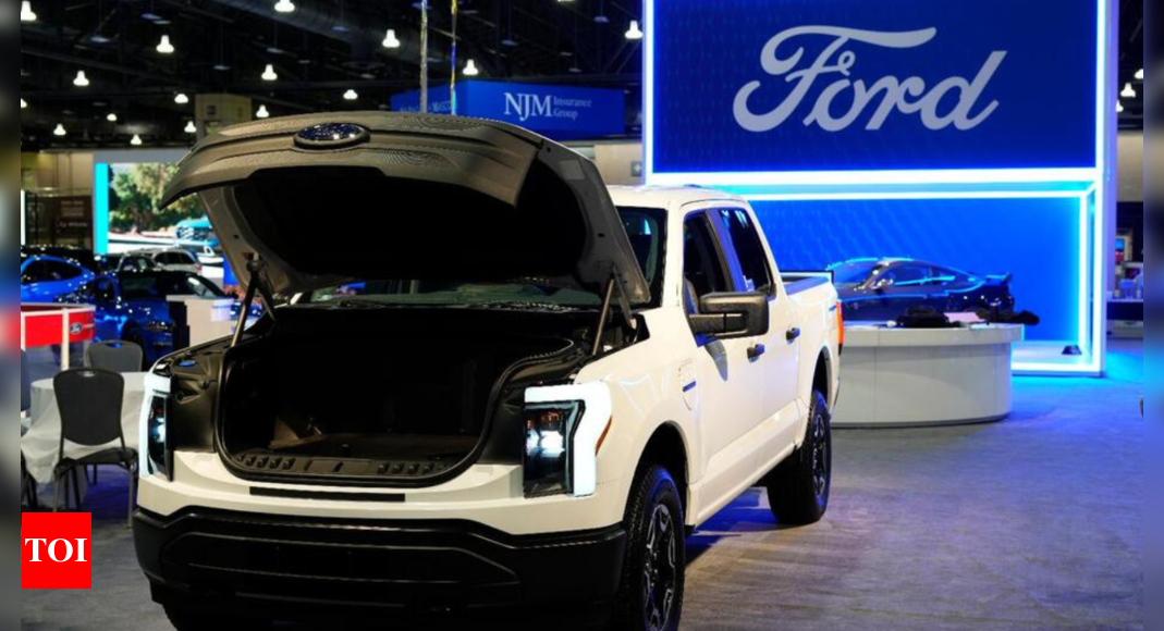 Ford stops production of electric F-150 after battery fire - Times of India