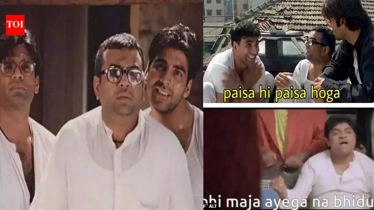 HILARIOUS! Akshay Kumar's return as Raju in 'Hera Pheri 3' triggers ...