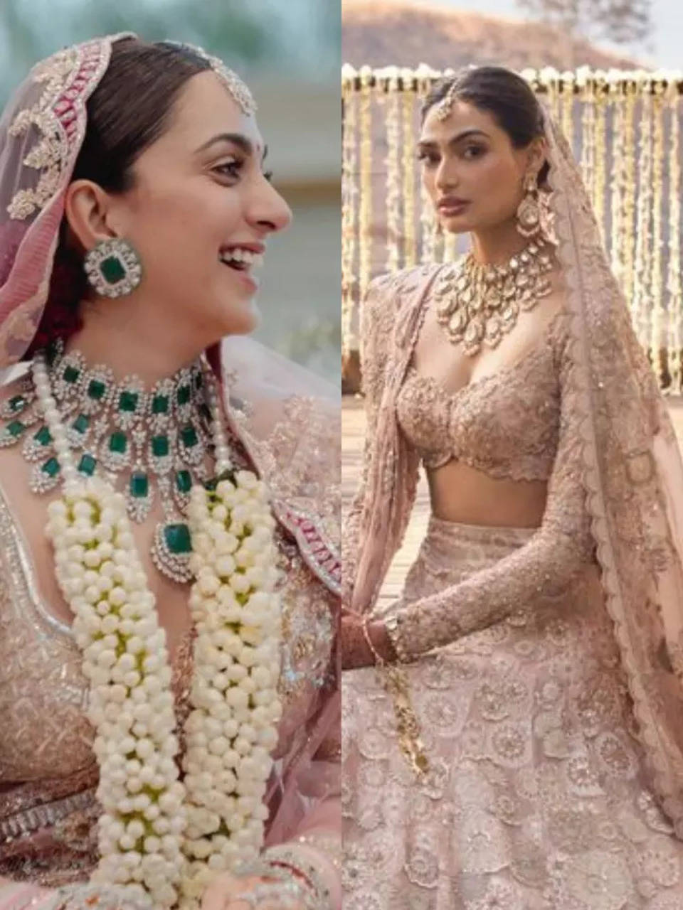 Bollywood Celebrities Their Love For Pink Wedding Lehengas, VOGUE India