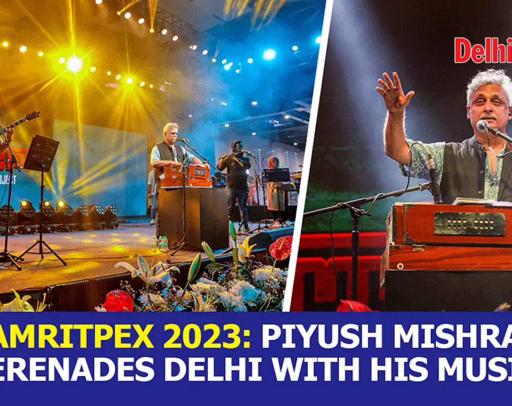 
AMRITPEX 2023: Piyush Mishra serenades Delhi with his music
