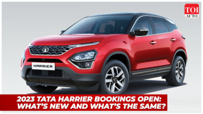 2023 Tata Harrier bookings open: Gets ADAS, new 10.2-inch touchscreen and more