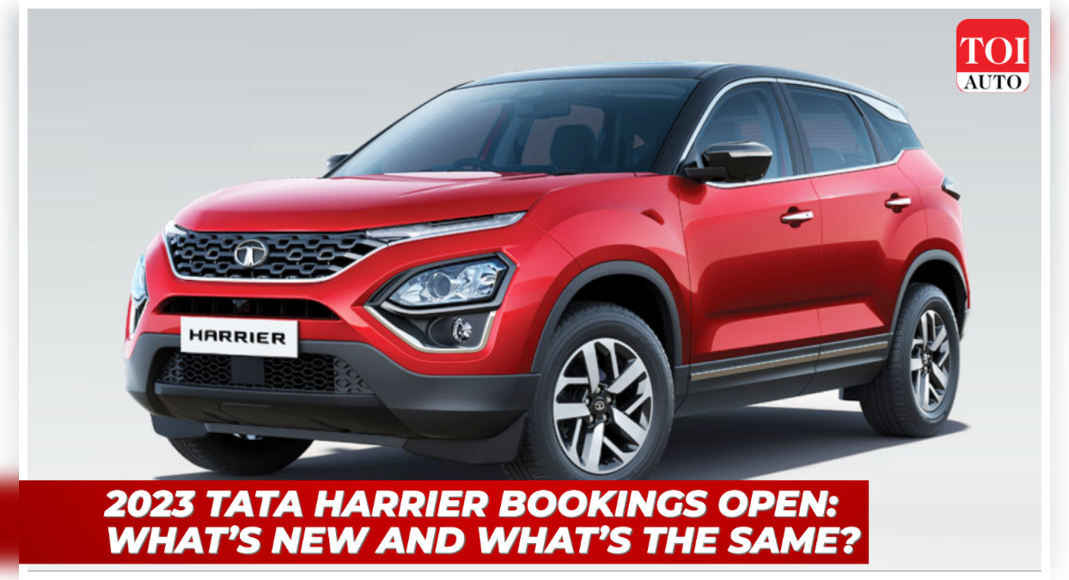 2023 Tata Harrier Bookings Open Gets ADAS New 10 2 inch Touchscreen 