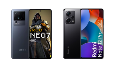 iQoo Neo7 vs Redmi Note 12 Pro: Two mid-range smartphones compared