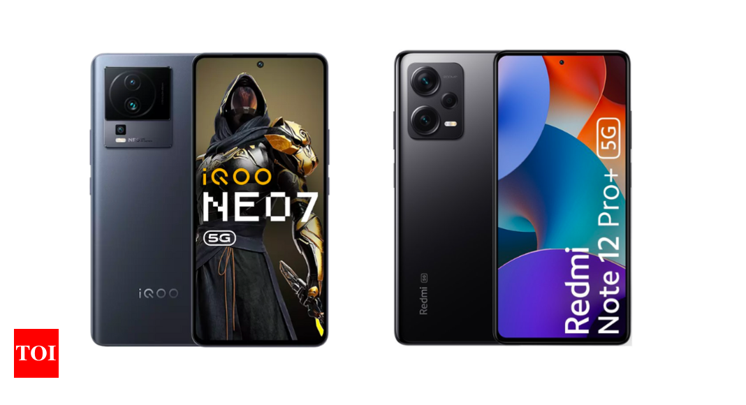 iQoo Neo7 vs Redmi Note 12 Pro: Two mid-range smartphones compared – Times of India