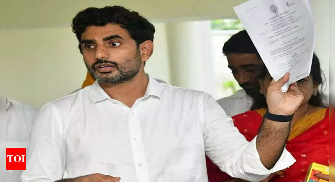 TDP Leader Nara Lokesh's Yuvagalam Padayatra Completes 21 Days ...