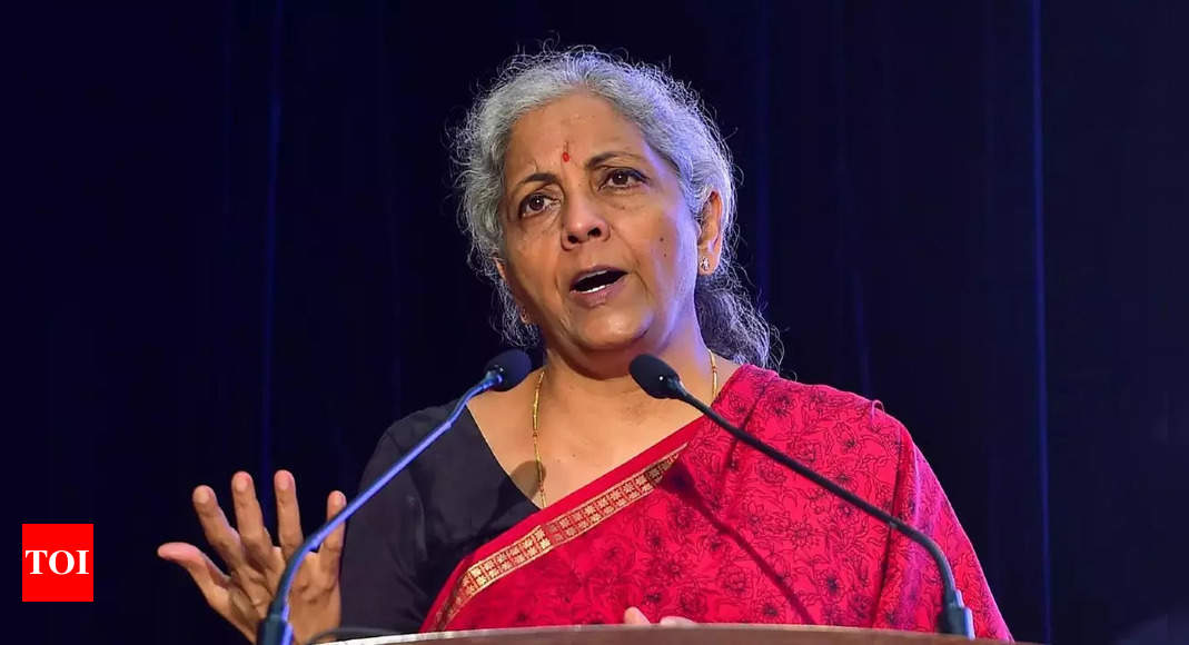 Sitharaman: Budget prepared keeping in mind external challenges also: Finance minister Nirmala Sitharaman – Times of India