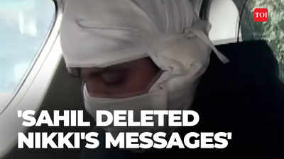 Delhi Police: 'Sahil Gehlot erased all data from Nikki Yadav's cellphone'