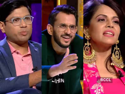 Shark Tank India 2: Aman Gupta calls Peyush Bansal and Namita Thapar 'Andaz  Apna Apna's' Amar-Prem as they fight over a deal - Times of India