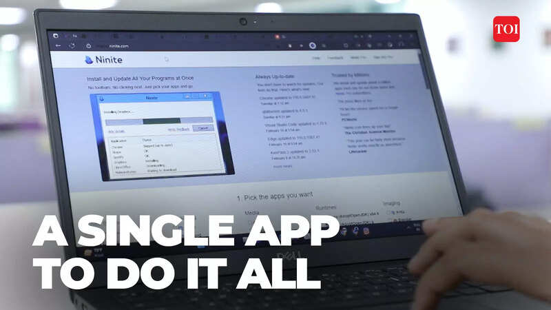 Need to install multiple apps on your new laptop? Install all from a ...
