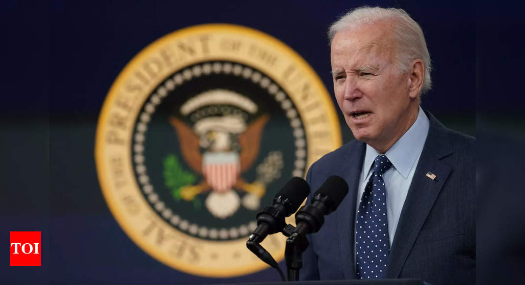 No indication that three objects shot down by US linked to Chinese spy balloon programme: Biden – Times of India
