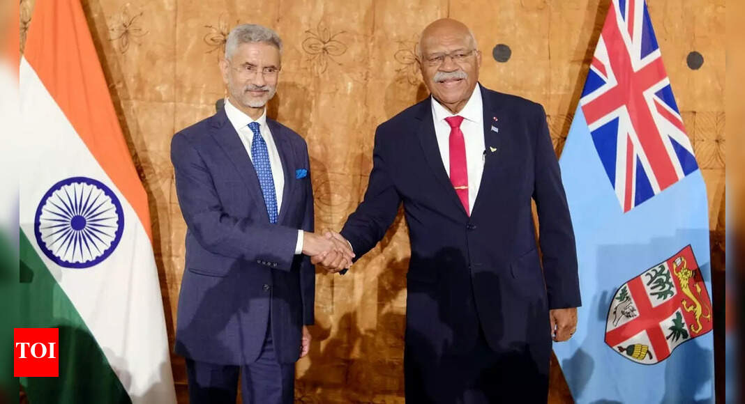 S Jaishankar: ‘Bad manners to talk about…’: Fiji PM Sitiveni Ligamamada Rabuka about Jaishankar | India News – Times of India