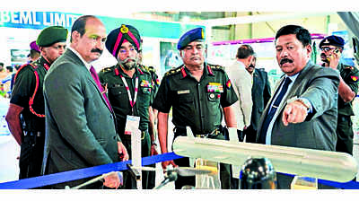 BDL unveils three missiles at Aero India show in Bengaluru