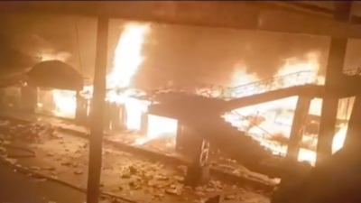 Assam: Massive fire breaks out at Jorhat market, 150 shops gutted