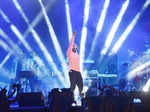 The crowd cheered when the happening Benny Dayal performed in Pune